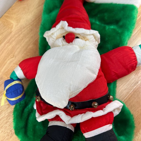 VINTAGE Smithy 3D plush‎ Santa stocking - Picture 8 of 8
